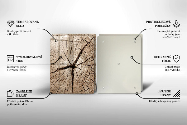 Kitchen worktop protector Tree