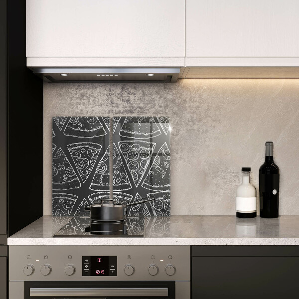 Kitchen worktop protector Pizza illustration