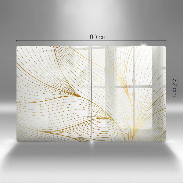 Induction hob cover Modern Line pattern