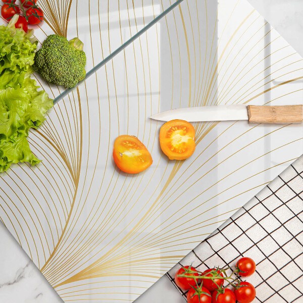 Induction hob cover Modern Line pattern