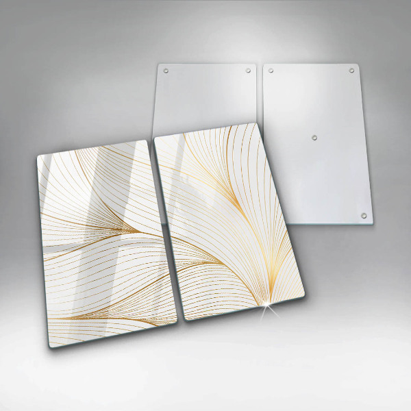 Induction hob cover Modern Line pattern