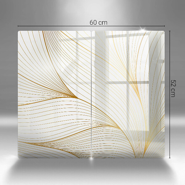 Induction hob cover Modern Line pattern