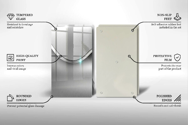 Induction hob cover Metal abstraction