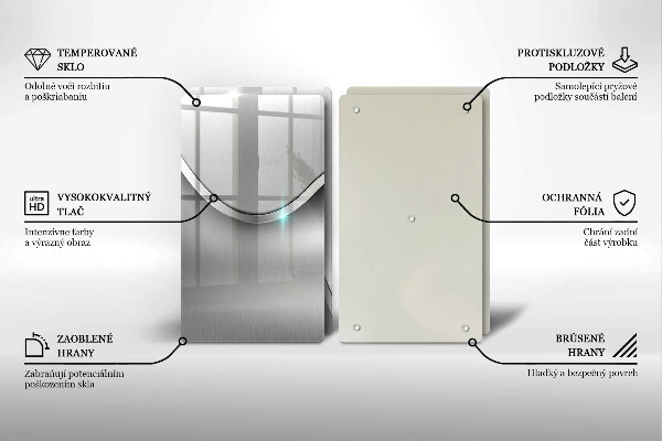 Induction hob cover Metal abstraction