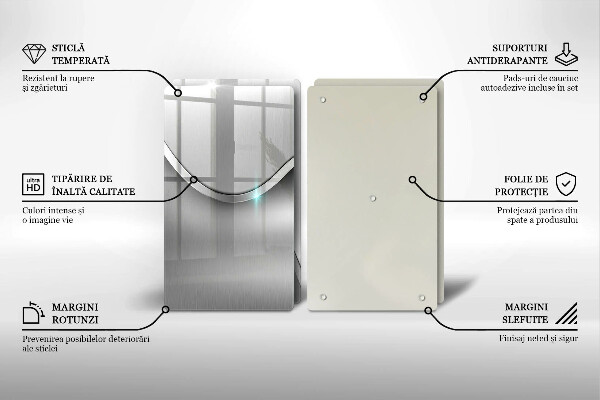 Induction hob cover Metal abstraction