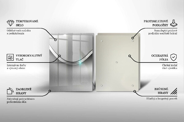 Induction hob cover Metal abstraction