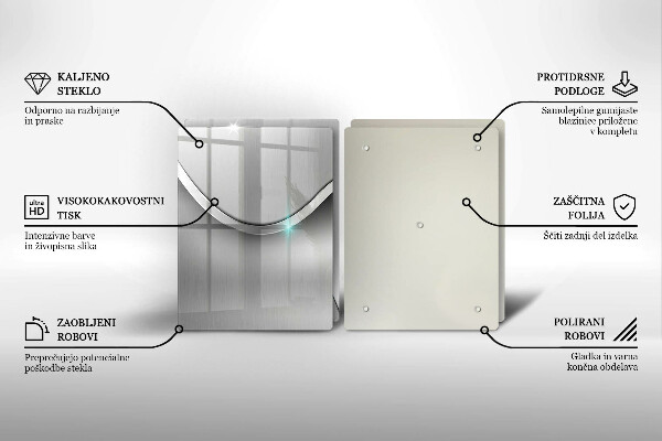Induction hob cover Metal abstraction