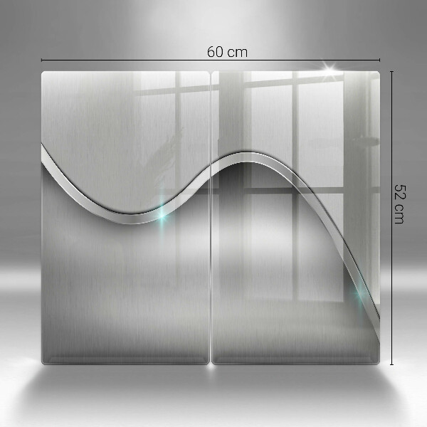 Induction hob cover Metal abstraction