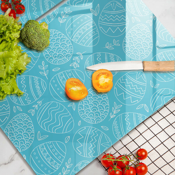 Induction hob cover Easter theme