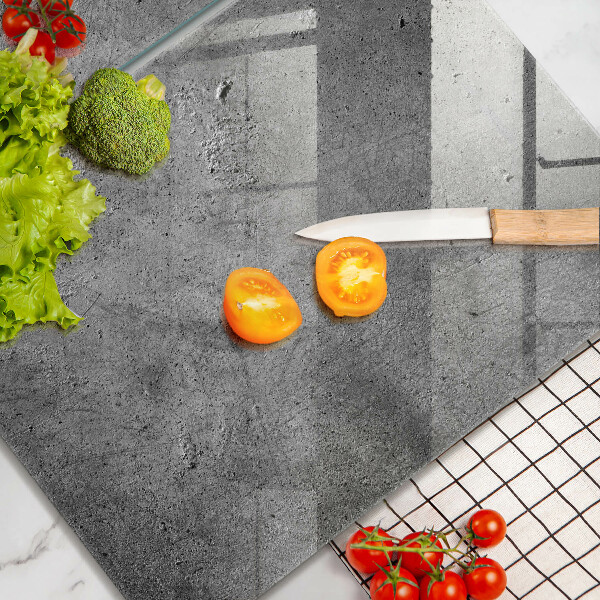 Induction hob cover Concrete stone texture