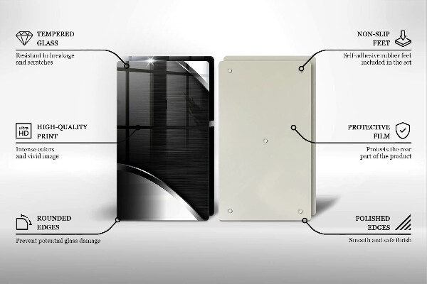 Induction hob cover Metal abstraction