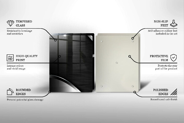 Induction hob cover Metal abstraction