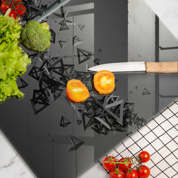 Kitchen worktop protector Abstraction 3D shapes