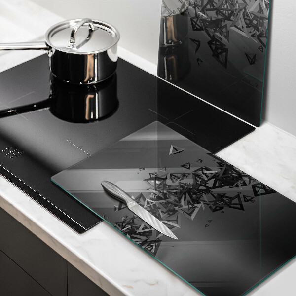 Kitchen worktop protector Abstraction 3D shapes
