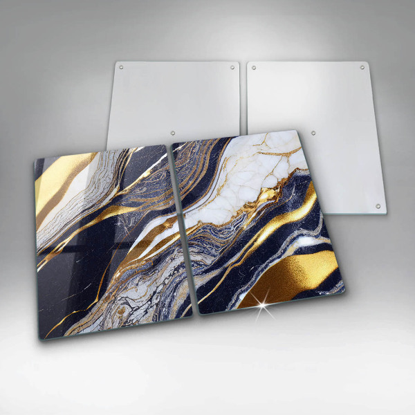 Induction hob cover Colorful abstraction