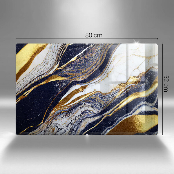 Induction hob cover Colorful abstraction