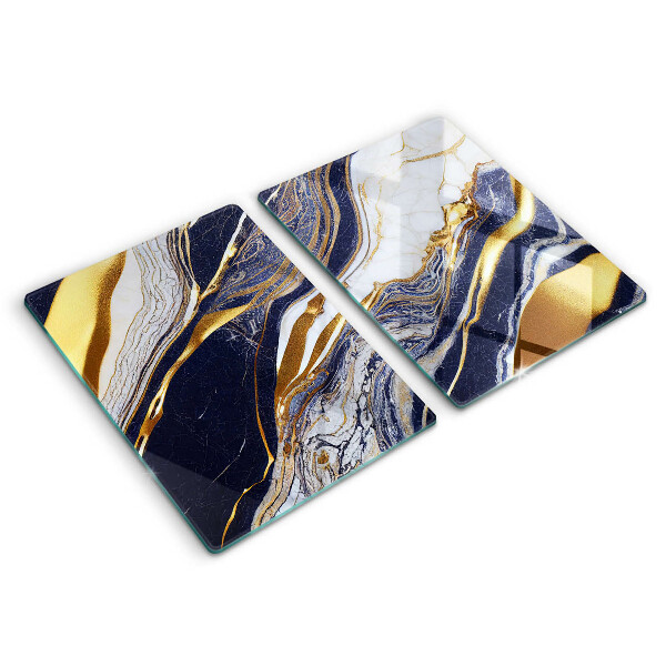 Induction hob cover Colorful abstraction