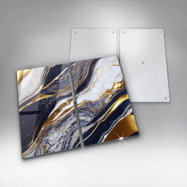 Induction hob cover Colorful abstraction