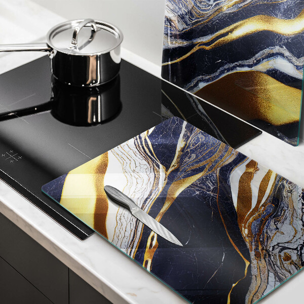 Induction hob cover Colorful abstraction