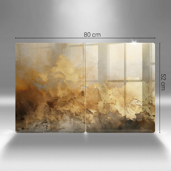 Induction hob cover Rich texture