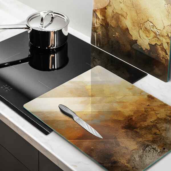 Induction hob cover Rich texture