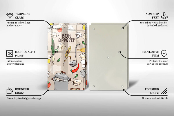 Induction hob cover Kitchen illustration