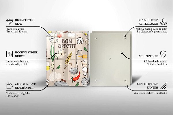 Induction hob cover Kitchen illustration