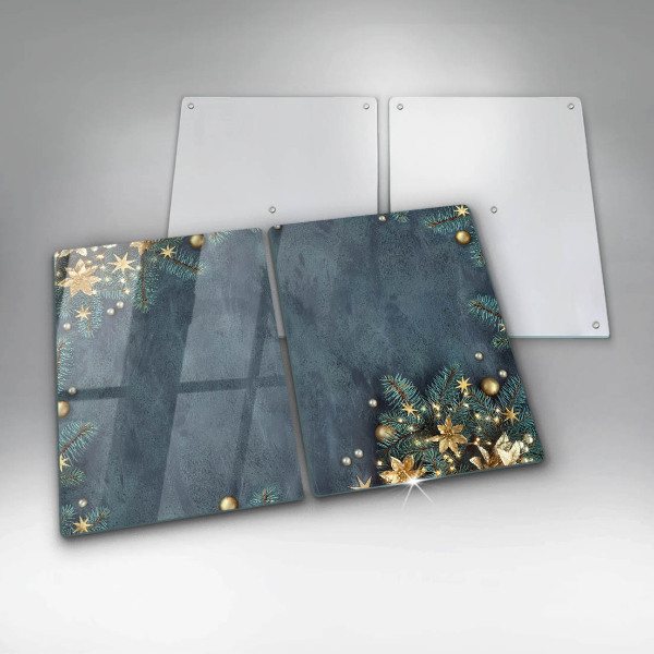 Induction hob cover Christmas decorations