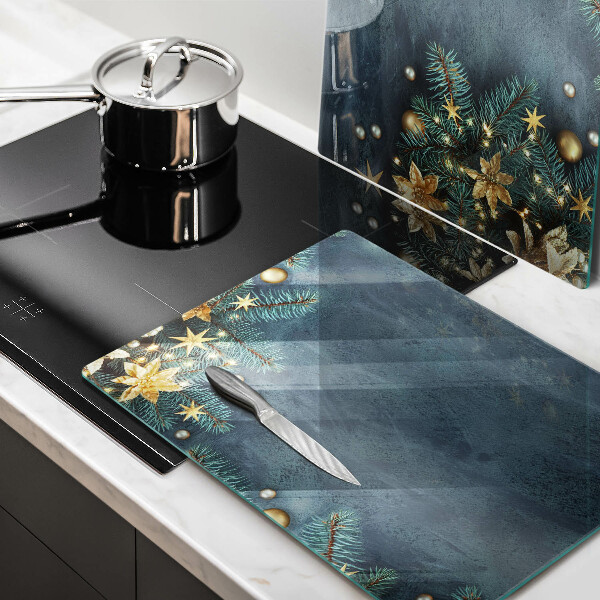 Induction hob cover Christmas decorations