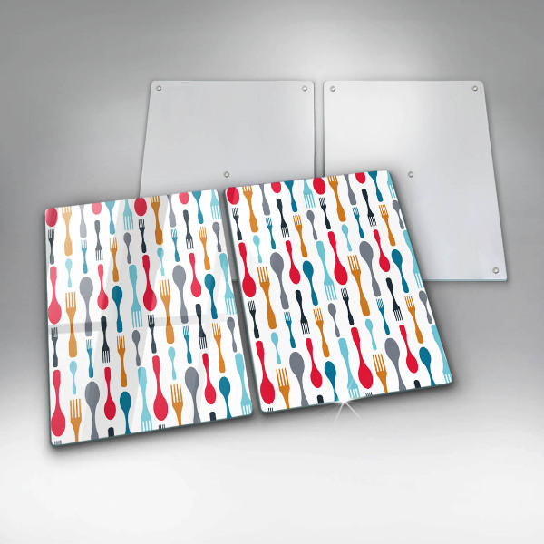 Induction hob cover Spoon illustration