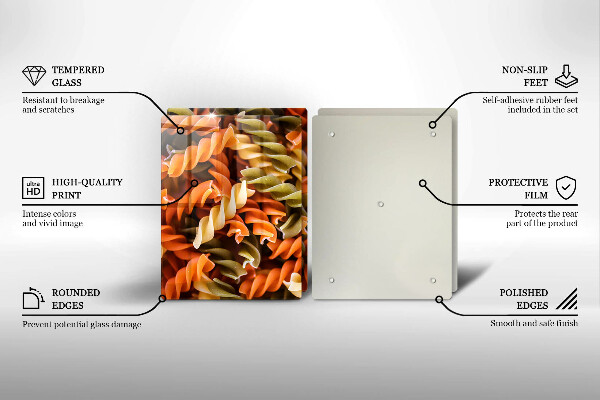 Induction hob cover Fusilla pasta