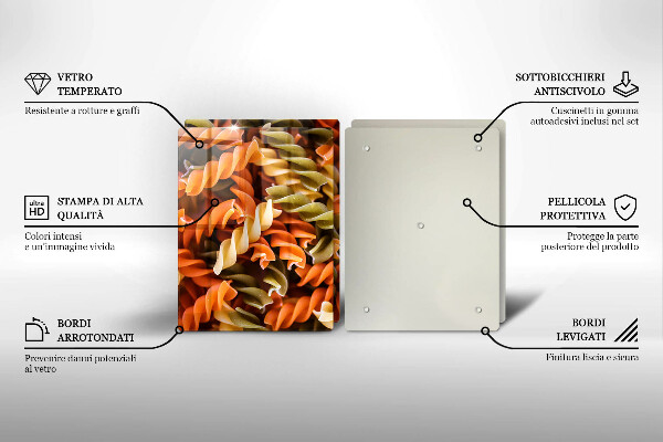 Induction hob cover Fusilla pasta