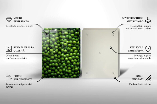 Induction hob cover Green bean
