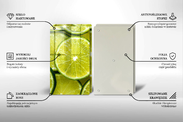 Worktop saver Lime slices