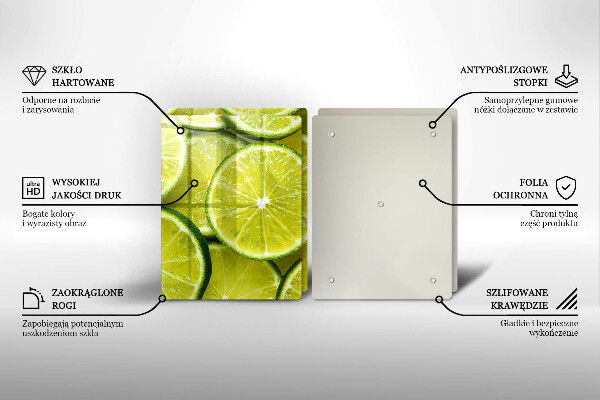 Worktop saver Lime slices