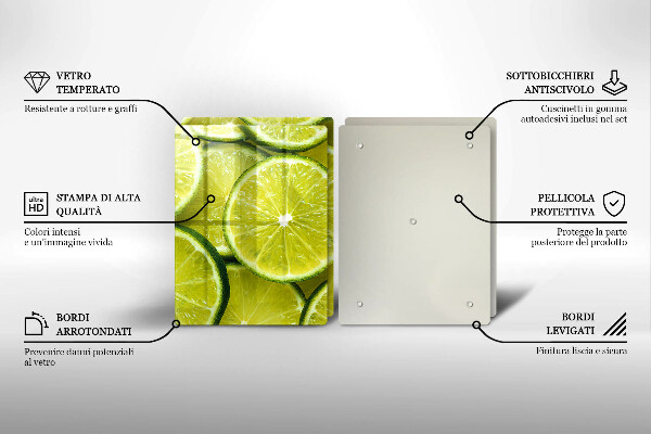 Worktop saver Lime slices