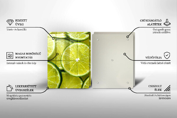 Worktop saver Lime slices
