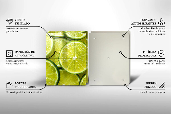 Worktop saver Lime slices