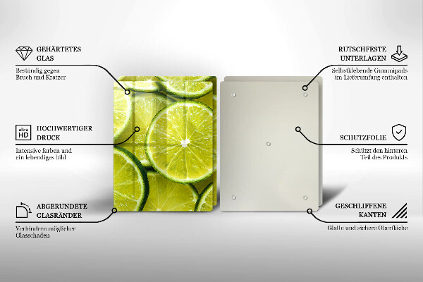 Worktop saver Lime slices