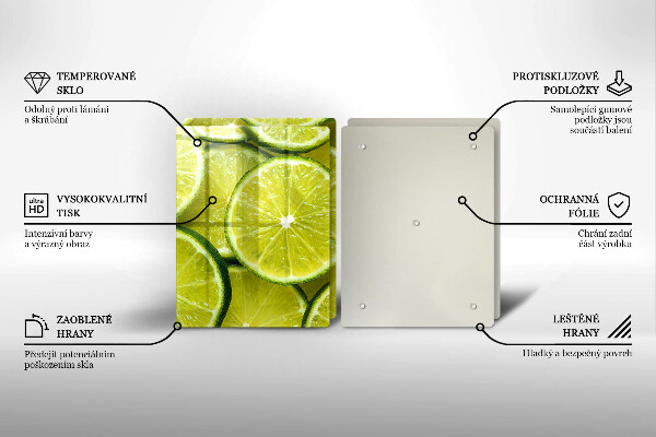 Worktop saver Lime slices
