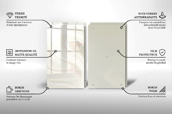 Worktop saver Creamy texture