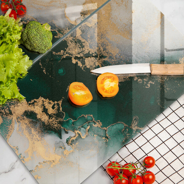 Worktop saver Multicolored marble