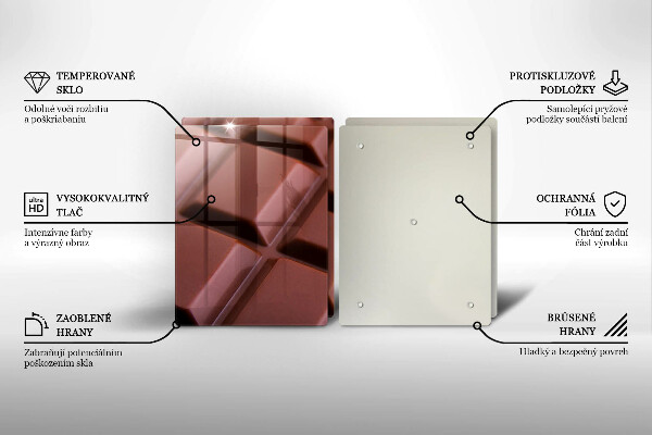 Worktop saver Chocolate squares