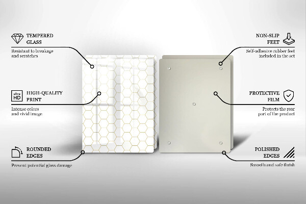 Kitchen worktop saver Abstract patterns