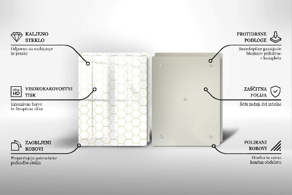 Kitchen worktop saver Abstract patterns