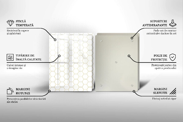 Kitchen worktop saver Abstract patterns