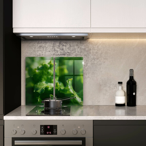 Kitchen worktop saver Lettuce leaves