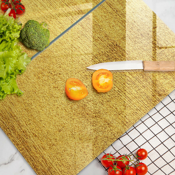 Kitchen worktop saver Yellow abstraction