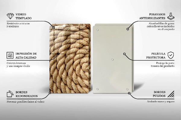 Kitchen worktop saver Rope