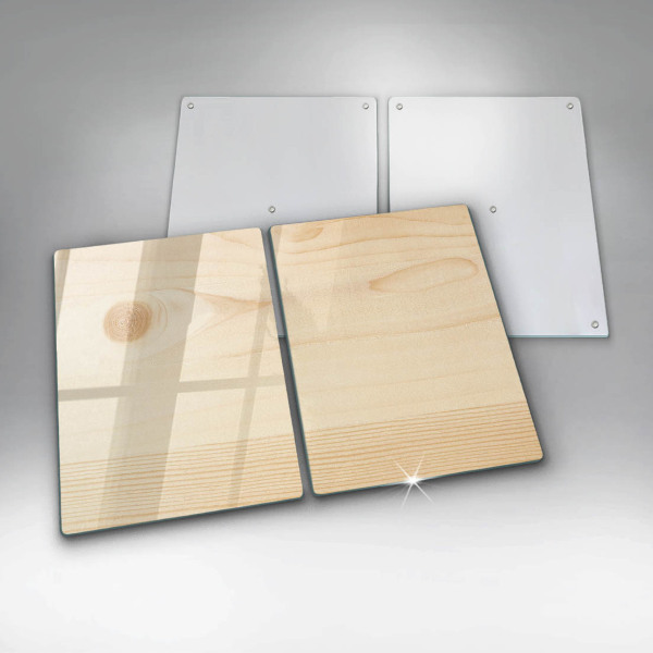 Kitchen worktop saver Wooden plank